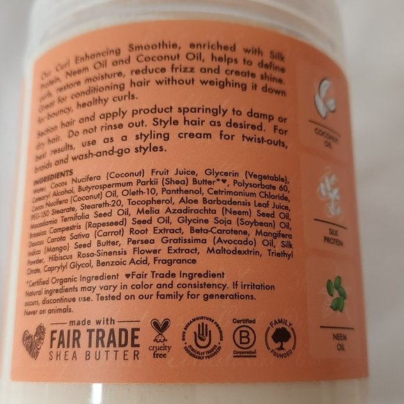 Shea Moisture Curl Ehancing Smoothie 20 oz. - Picture 4 of 5